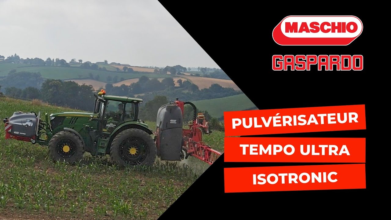 Les 5 atouts du pulvérisateur Tempo Ultra Isotronic de Maschio Gaspardo. Contenu partenaire