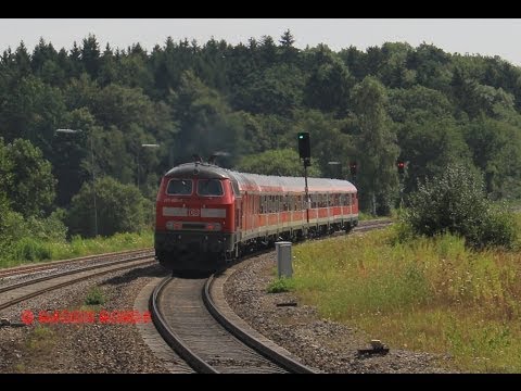 BR 218 406-7 unterwegs auf der Südbahn