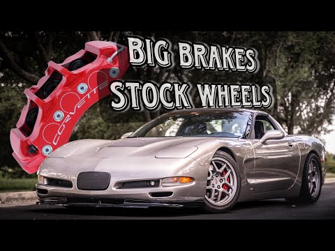 WHAT EVERY C5 CORVETTE OWNER NEEDS DONE ON THIER CAR! Cheap Big Brake Upgrade With Stock C5 Wheels.