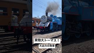 本物のトーマスの発車動画！#きかんしゃトーマス #機関車 #トーマス #子供向け
