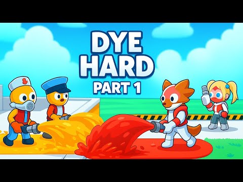 🎨 Dye Hard - Color War Walkthrough Part 1 | Mobile Gameplay (Android/iOS)