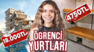 AYLIK 18.000TL VS 4750 TL YURT! İSTANBUL'UN ÖĞRENCİ YURTLARI!