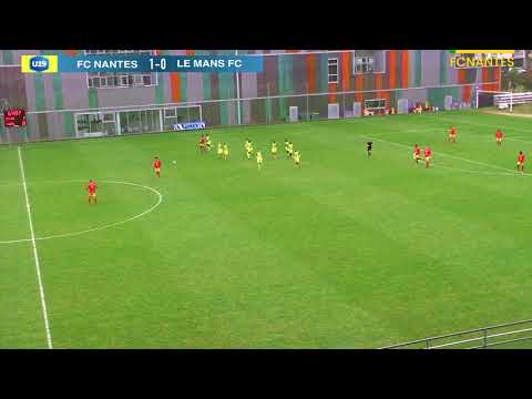 U19. Les buts de FC Nantes - Le Mans FC (2-1)