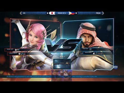 Tekken 7 [TWT Dojo] - AO vs AK - Fighting Tuesday #82 Winners Top 16