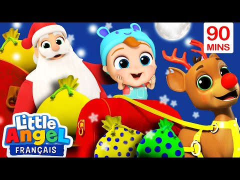 Vive le vent | Comptines de Noël avec Bébé Louis | Little Angel Français