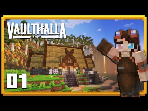 VaultHalla: Episode 1 | Viking Starter House! | Vault Hunters 1.18