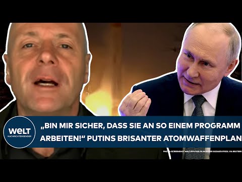Video Thumbnail: RUSSLAND: "Bin mir sicher, dass sie an so einem Programm arbeiten!" Putins brisanter Atomwaffenplan!