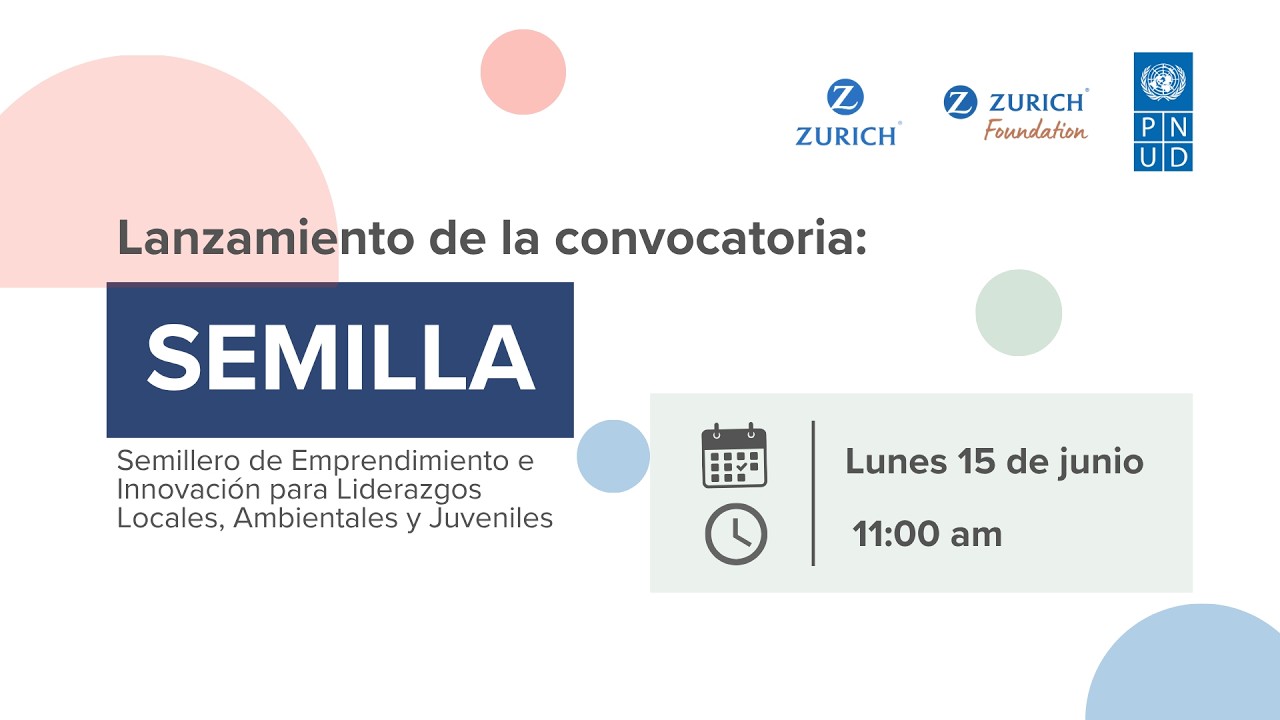 Lanzamiento de programa Semillas
