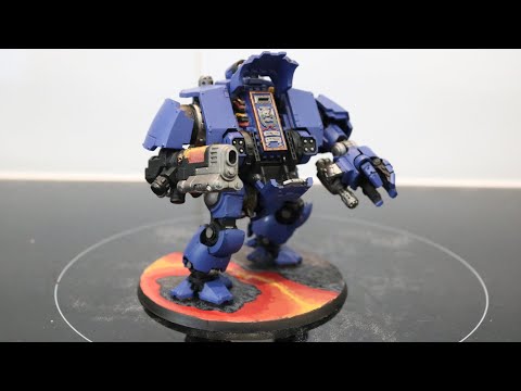 How to paint a Space Marine Primaris Redemptor Dreadnought