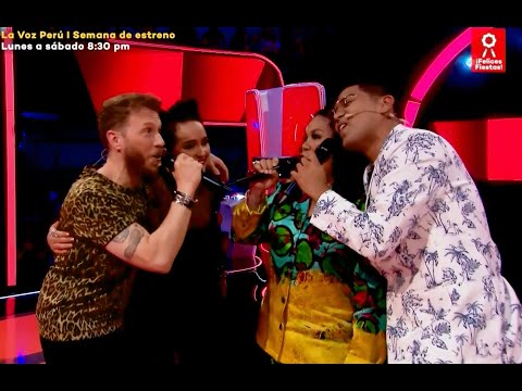 ENTRA EN MI VIDA - LA VOZ PERU 2022 (NOEL SCHAJIRIS - CHRISTIAN - DANIELA DACOURT - EVA AYLLON)