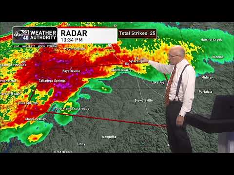 ABC 33/40 Severe Weather Coverage December 29, 2021