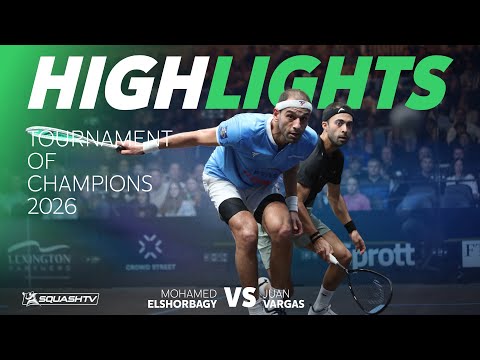 🇨🇴 Vargas v Mo.Elshorbagy 🏴󠁧󠁢󠁥󠁮󠁧󠁿 | Tournament of Champions 2026 | ROUND 1 HIGHLIGHTS