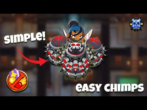SIMPLE Strategy! Dark Dungeon Black Border CHIMPS Guide | Update 46.3 (Bloons TD 6)