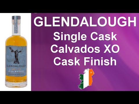GLENDALOUGH Single Cask Calvados XO Cask Finish Irish Whiskey Review #245 from WhiskyJason