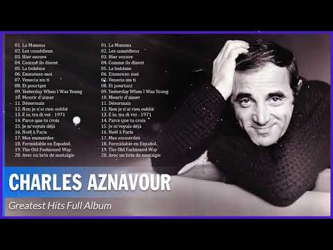 Charles Aznavour Les Meilleures Chansons 2023 – Charles Aznavour Best Of Album 2023