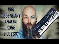 POLYSIX - Legendary Analog Korg Poly Synth from 1981 / Mono/Poly Big Sister