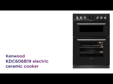 Kenwood KDC606B19 60 cm Electric Ceramic Cooker - Black | Product Overview | Currys PC World