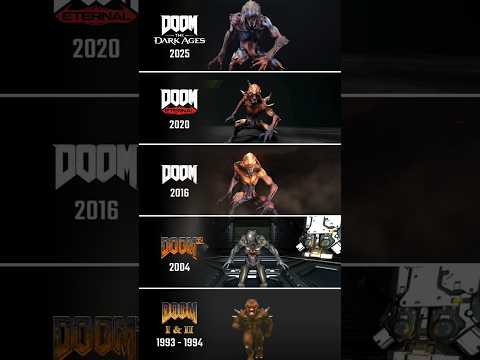 Monsters Evolution in DOOM Games | DOOM THE DARK AGES