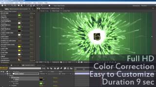 After Effects project-Ambient Particle Logo