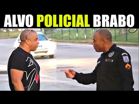 PEGADINHA: ENCONTREI O ALV0 NAS LOJAS E DEU POLICIA (Police Prank)