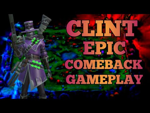 CLINT EPIC COMEBACK GAMEPLAY | INSANE DAMAGE -MLBB