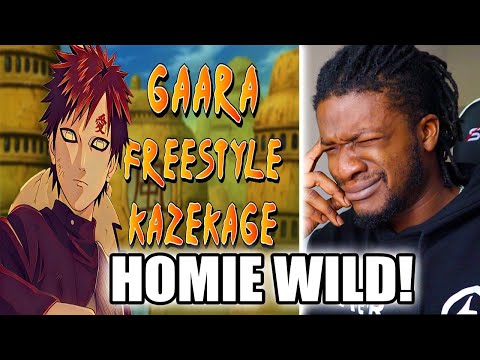 NARUTO GAARA FREESTYLE - KAZEKAGE (REACTION)