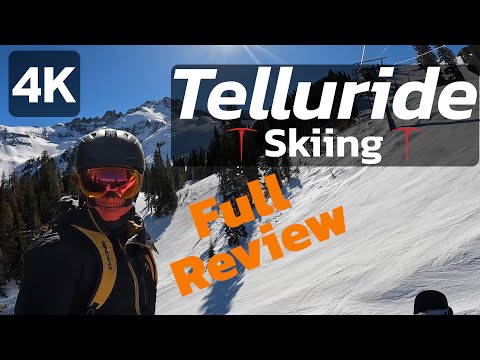 Telluride Skiing Review in 4K - Colorado, USA