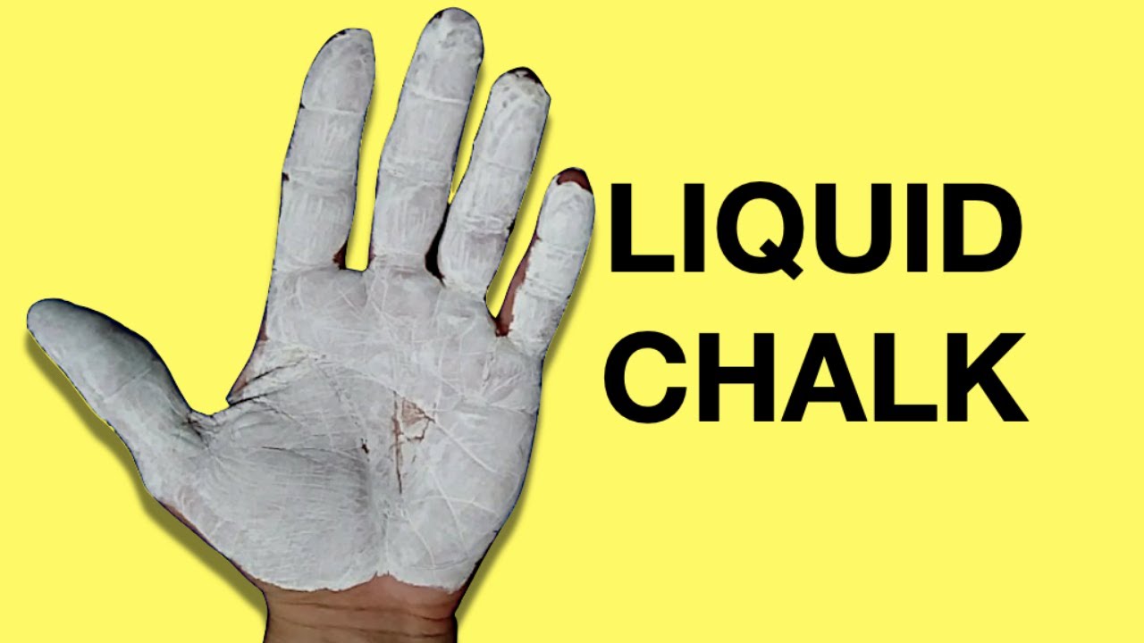 Liquid Chalk for Lifting and Climbing