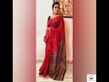 Suntv Serial Actress Srithika Linen Saree Mirror Work Rs 680 9446754448 Hevans Boutique Shorts