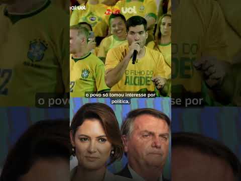 Michelle é alfinetada em evento com Flávio: ‘Nosso Galego não é de ninguém’