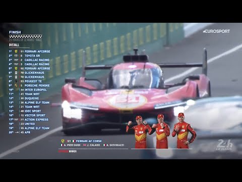 24h di Le Mans 2023: le ultime curve della vittoria della Ferrari 499P