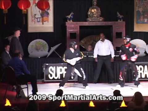 Mike Scaperato v Willie Hicks - Men's LW point sparring (N-73) - 2009 NBL Supergrands