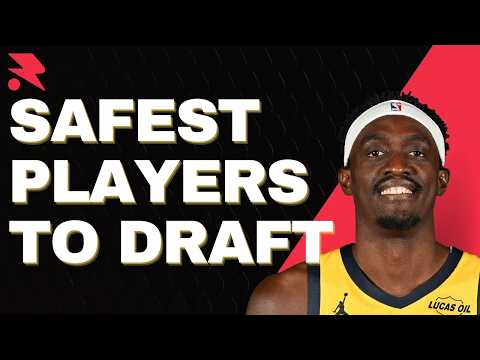 Thumbnail for The SAFEST Players To Draft In Fantasy Basketball (2026-27) | RotoWire