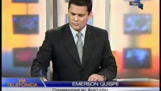 Sendero Luminoso incursiona en centro poblado ayacuchano