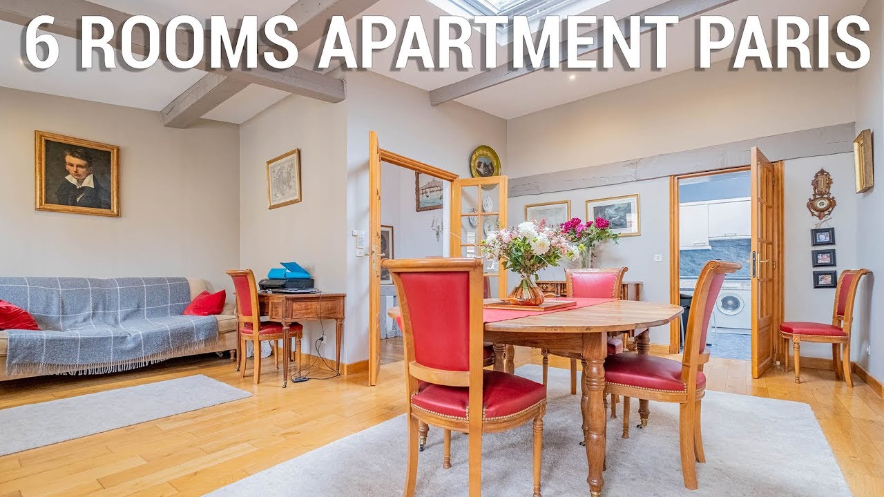 Lovely 6-room apartment for sale in Neuilly-sur-Seine, near Paris – Ref.: 105606TMA92