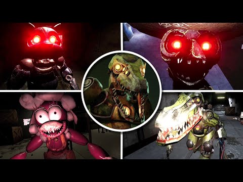 CASE 2 Animatronics Survival: Episode 4 - All Jumpscares + Creepy Moments (Showcase)