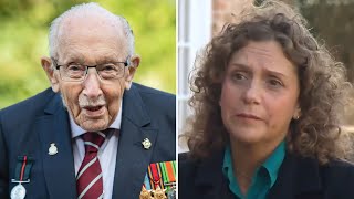 video: Captain Sir Tom Moore's daughter says online trolling would have 'broken his heart'
