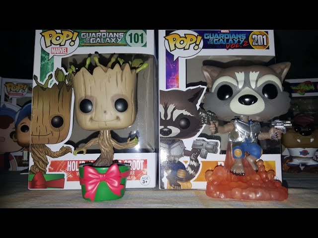 Vídeo relacionado con Funko Pop! Marvel: Holiday - Starlord, Groot, Drax, Mantis And Rocket Raccoon - Guardians Of The Galaxy 5 Pack - Exclusiva Amazon - Figura de Vinilo Coleccionable - Movies Fans