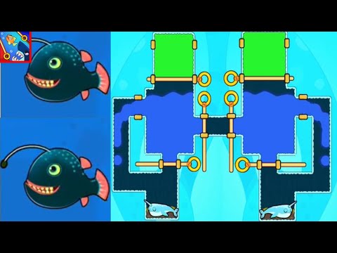 Save The Fish 🐟 Max Level 2941-2958 Rescue Fish Game Mobile Fishdom Ads Gameplay 55