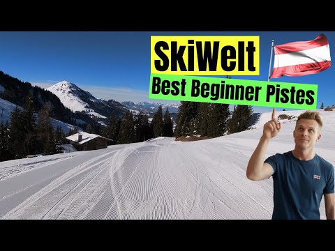 Die 3 besten Anfängerpisten in der SkiWelt Wilder Kaiser – 3 Abfahrten für Anfänger (blau 64, 65 ...