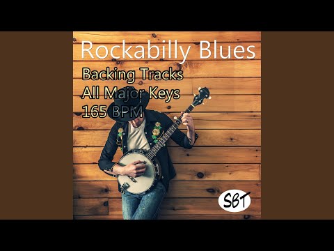 Rockabilly Blues Backing Track in D Major 165 BPM, Vol. 1