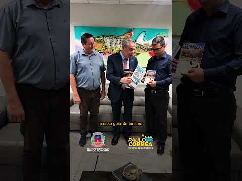 Recado Especial do Deputado Estadual Paulo Correia sobre o Turismo em Mundo Novo MS.