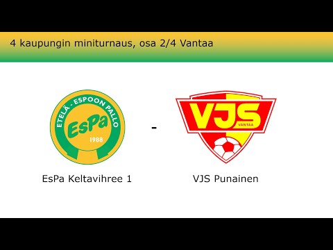 EsPa 2013 Keltavihree 1 - VJS Punainen