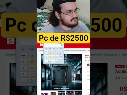 Qual PC montar por 2500 reais?  #shorts