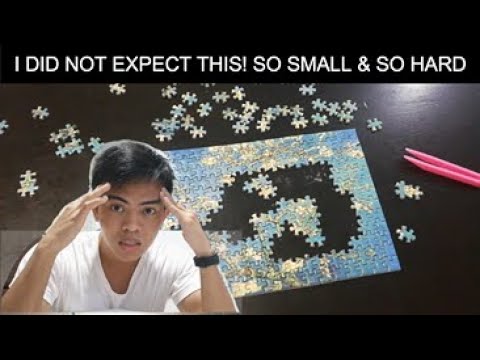 Mini Puzzle Review | How To Solve A 234 Pieces Mini Puzzle