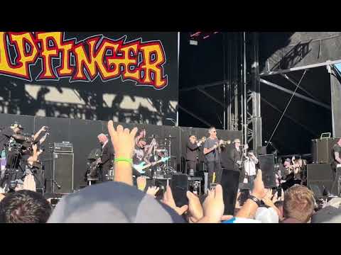 Tony Hawk Sings ‘Superman’ with Goldfinger at “when we were young “ festival in Las Vegas Oct 21 ‘23