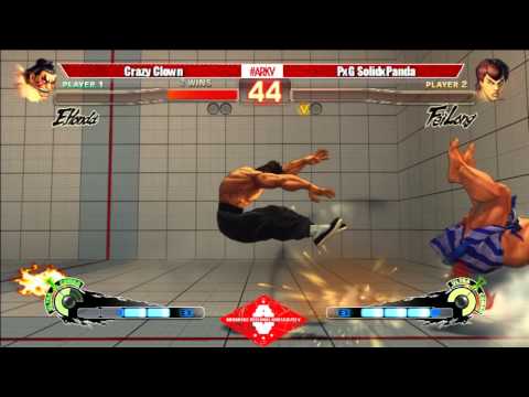 ARK V - Super Street Fighter 4 AE 2012 - Crazy Clown vs. PxG SolidxPanda