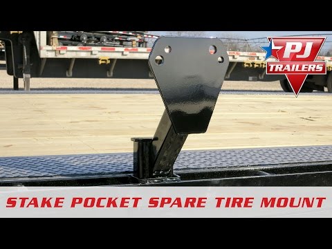 Stake Pocket Spare Tire Mount