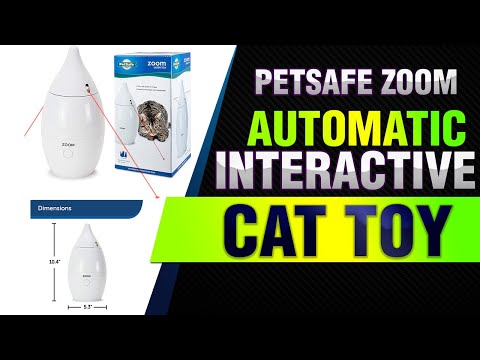 Pet Safe Automatic Laser Cat Toy with Interactive and Random Patterns