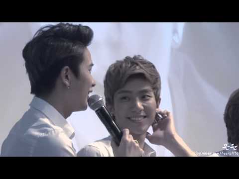 130815 제국의아이들(ZE:A) 광화문 팬사인회 엔딩 - 다들 안뇽~ㅎㅎ